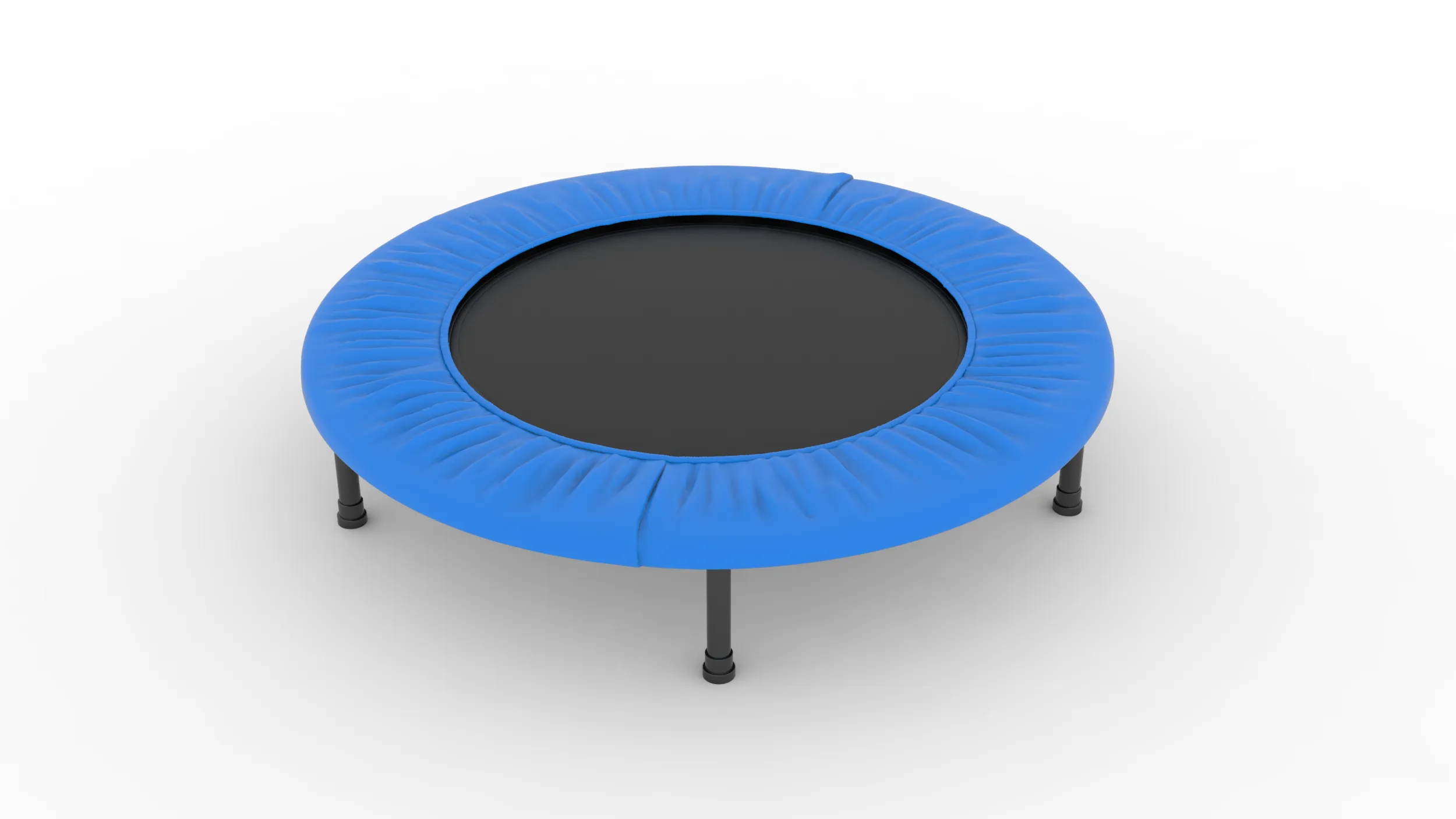 Trampoline 3D Model .c4d .max .obj .3ds .fbx .stl .blend 