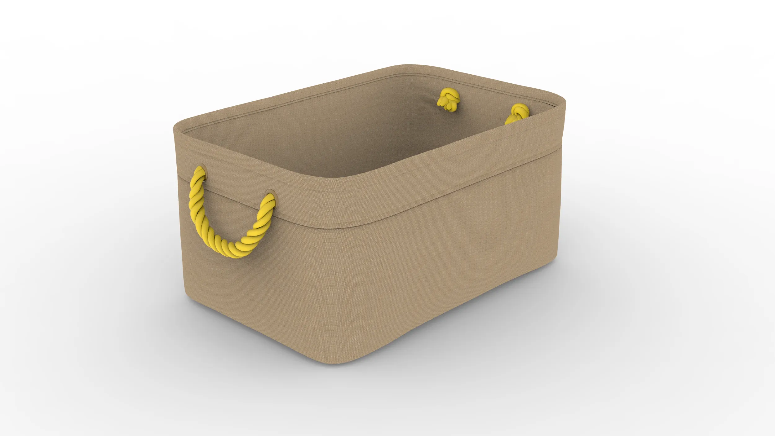 Storage Basket 3D Model .c4d .max .obj .3ds .fbx .stl .blend 