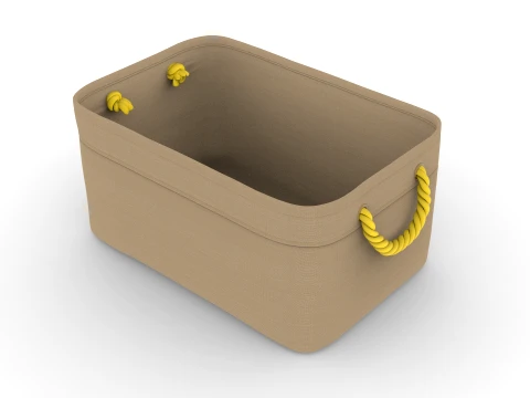 Storage Basket 3D Model