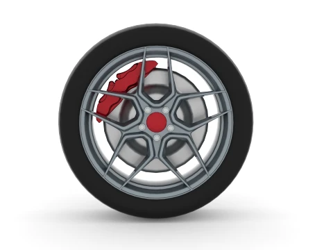 Roda Modelo 3D