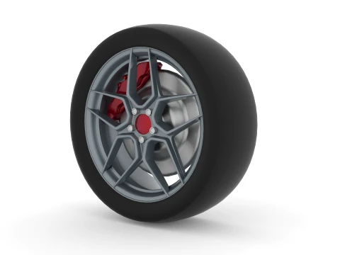 Wheel 3D Model