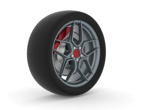 Wheel 3D Model