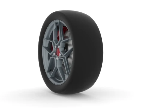 Wheel 3D Model