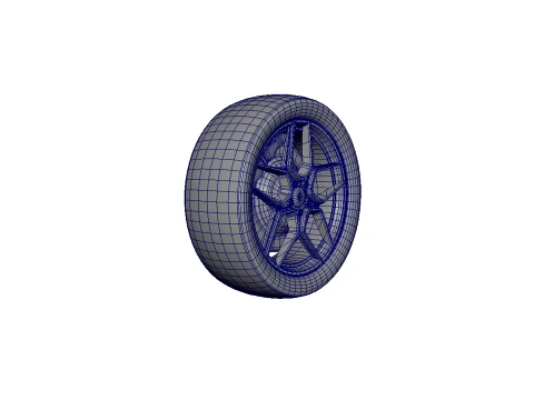 Wheel 3D Model