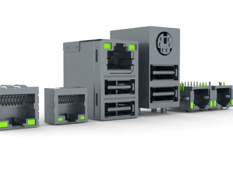Thernet Connector 3D Model