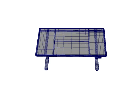 Computer Table 3D Model
