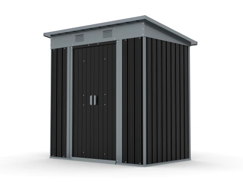 Storage Shed 3D Model