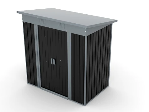 Storage Shed 3D Model