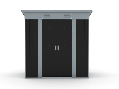 Storage Shed 3D Model
