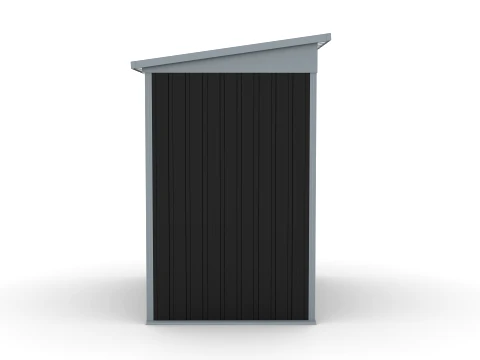 Storage Shed 3D Model