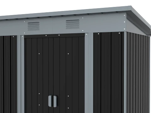 Storage Shed 3D Model