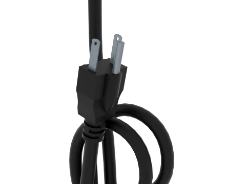Power Cable 3D Model