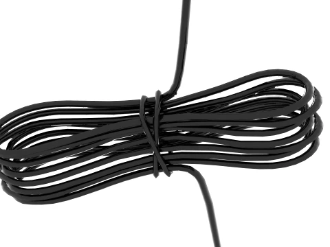Power Cable 3D Model