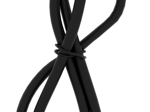 Power Cable 3D Model