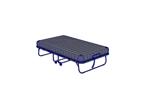 Folding Bed 3D Model