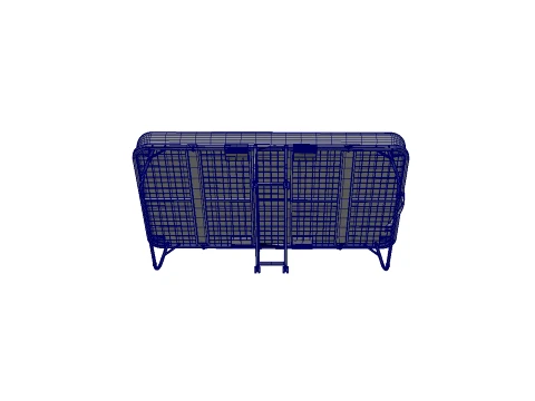 Folding Bed 3D Model
