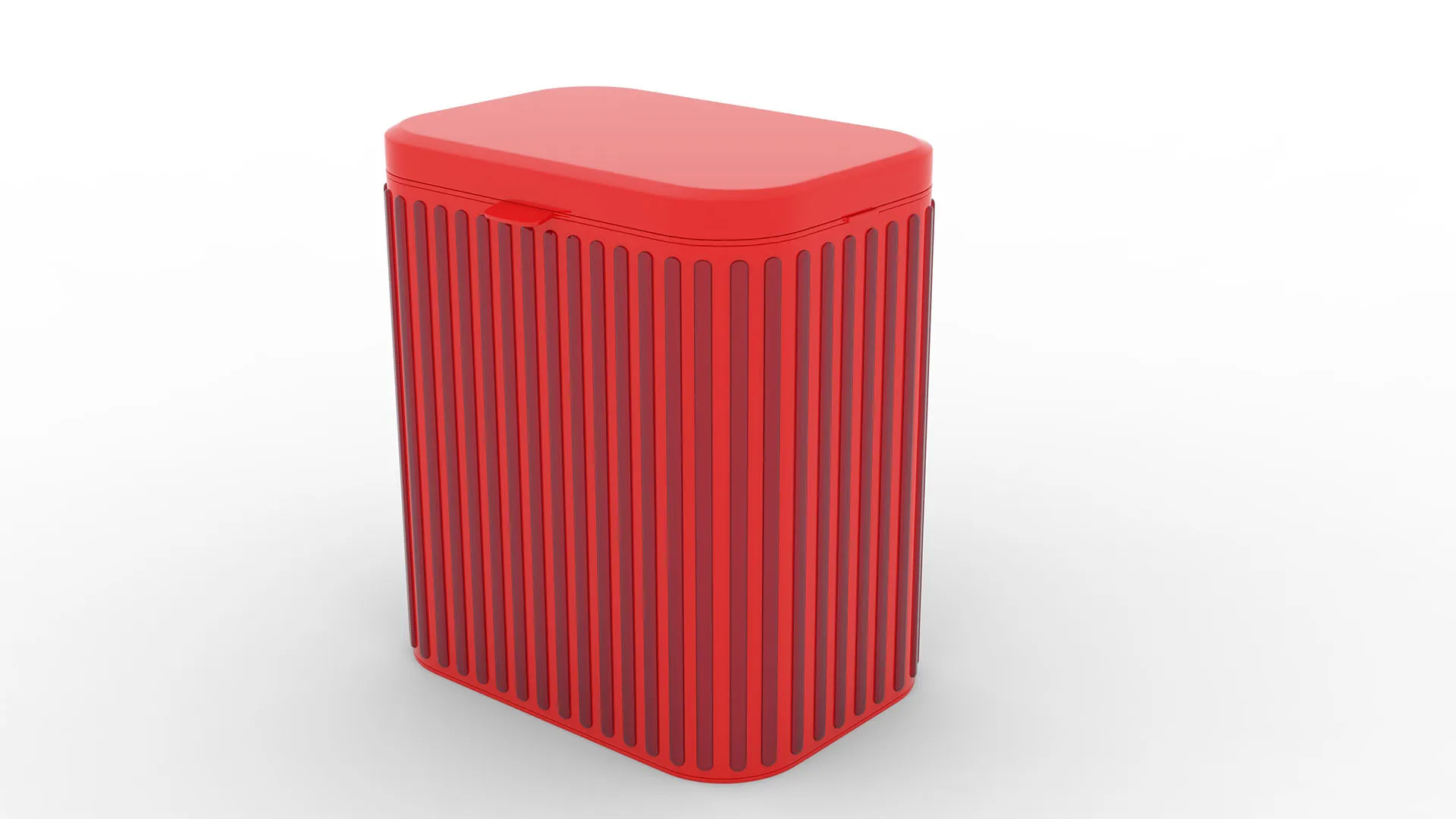 Dustbin 3D Model .c4d .max .obj .3ds .fbx .stl .blend 