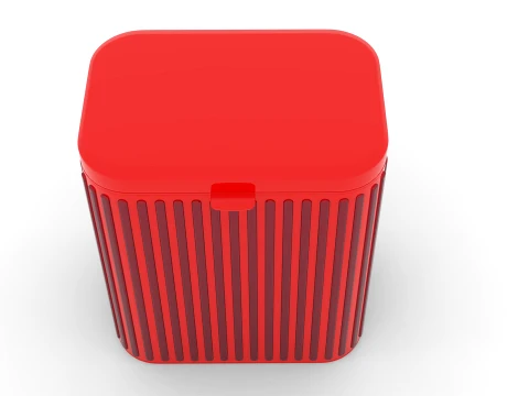 Dustbin 3D Model
