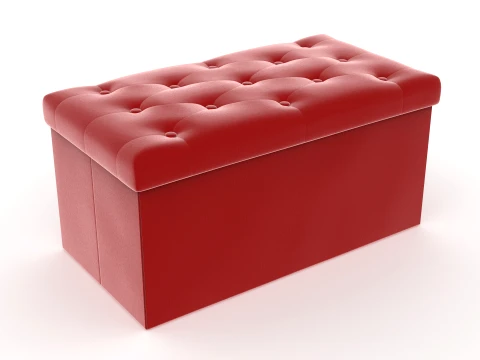 Otomano de armazenamento Modelo 3D