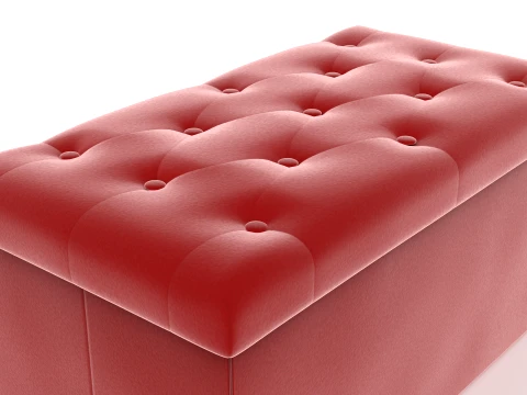 Storage Ottoman 3D Model