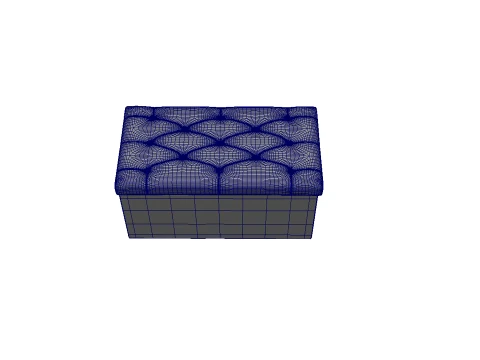 Storage Ottoman 3D Model