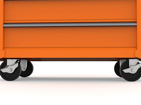 Drawer Steel Tool Cabinet 3D Model