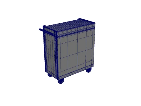 Drawer Steel Tool Cabinet 3D Model