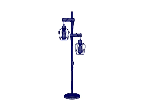 Vintage Floor Lamp 3D Model