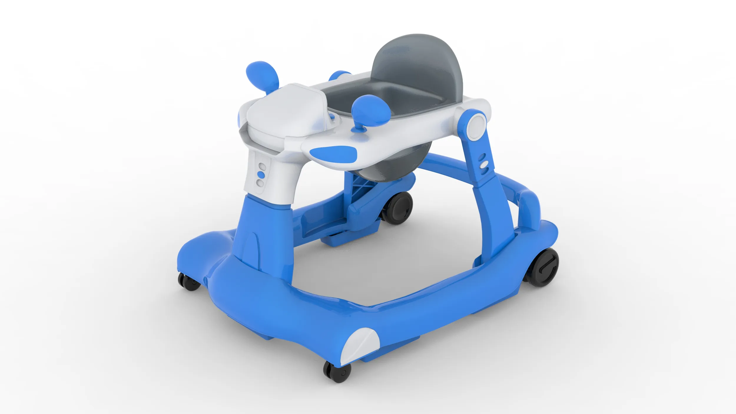 Baby Walker 3D Model .c4d .max .obj .3ds .fbx .stl .blend 