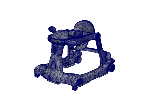 Baby Walker 3D Model