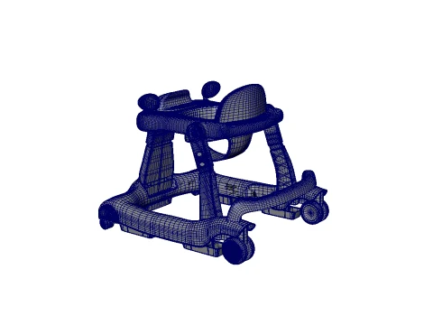 Baby Walker 3D Model