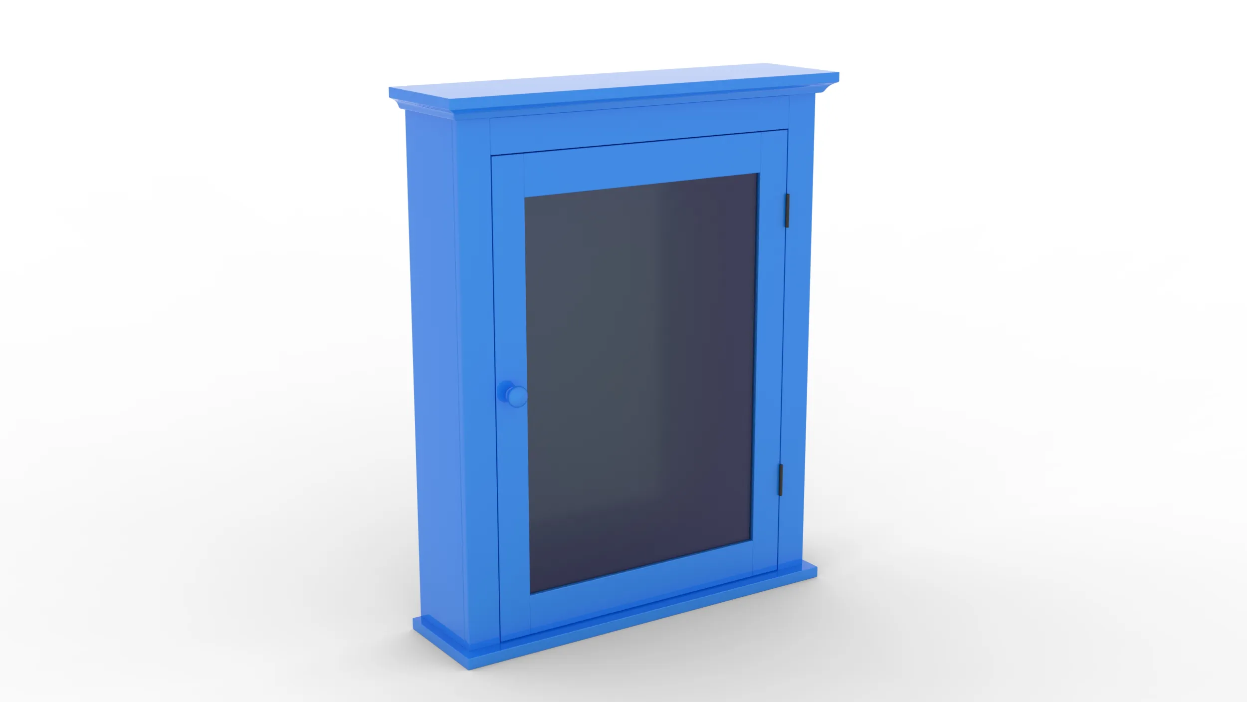 Bathroom Mirror 3D Model .c4d .max .obj .3ds .fbx .stl .blend 
