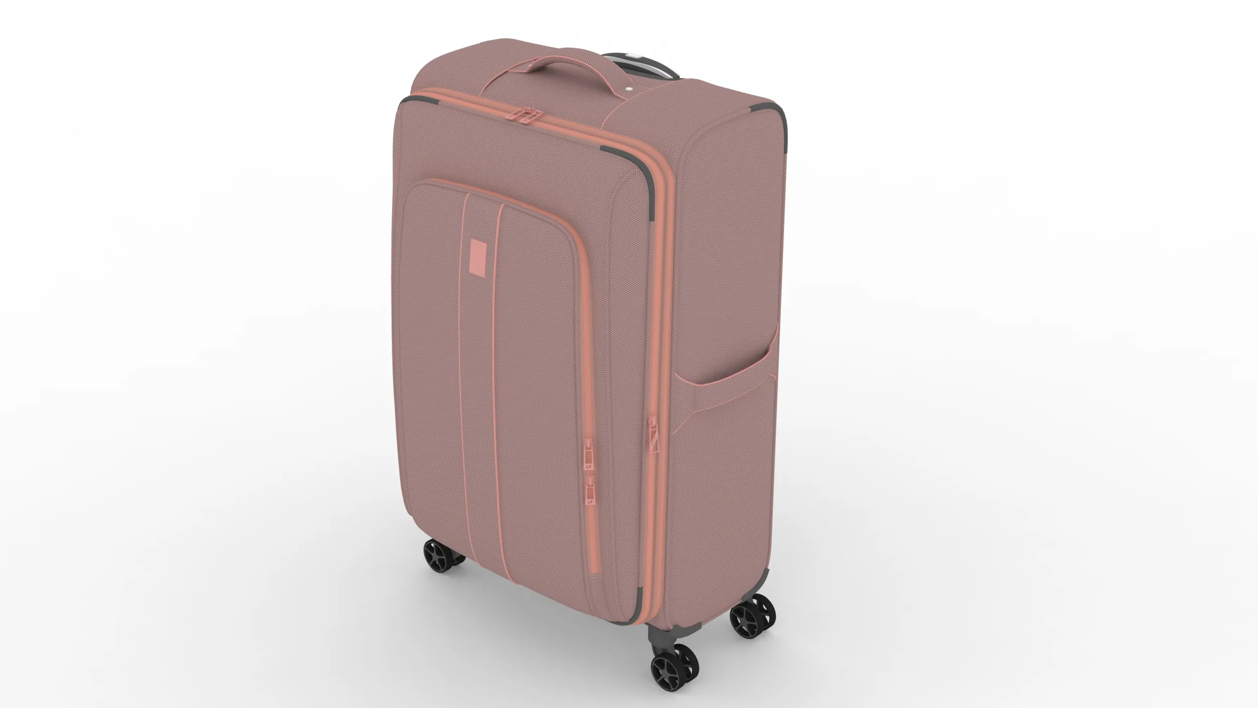 Suitcase 3D Model .c4d .max .obj .3ds .fbx .stl .blend 