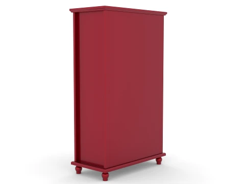 Wooden Cabinet 3D Model