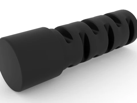 Muzzle brake 3D Model