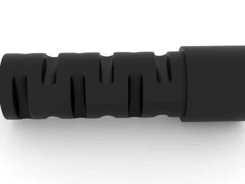 Muzzle brake 3D Model