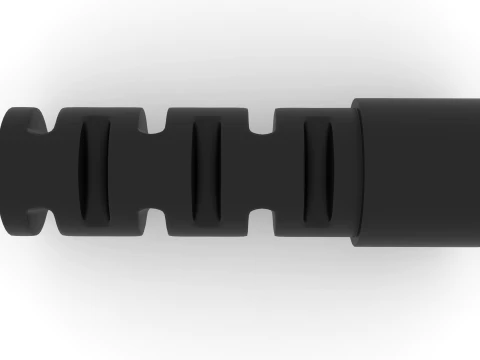 Muzzle brake 3D Model