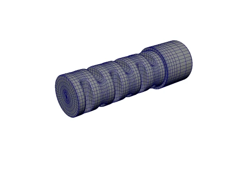 Muzzle brake 3D Model