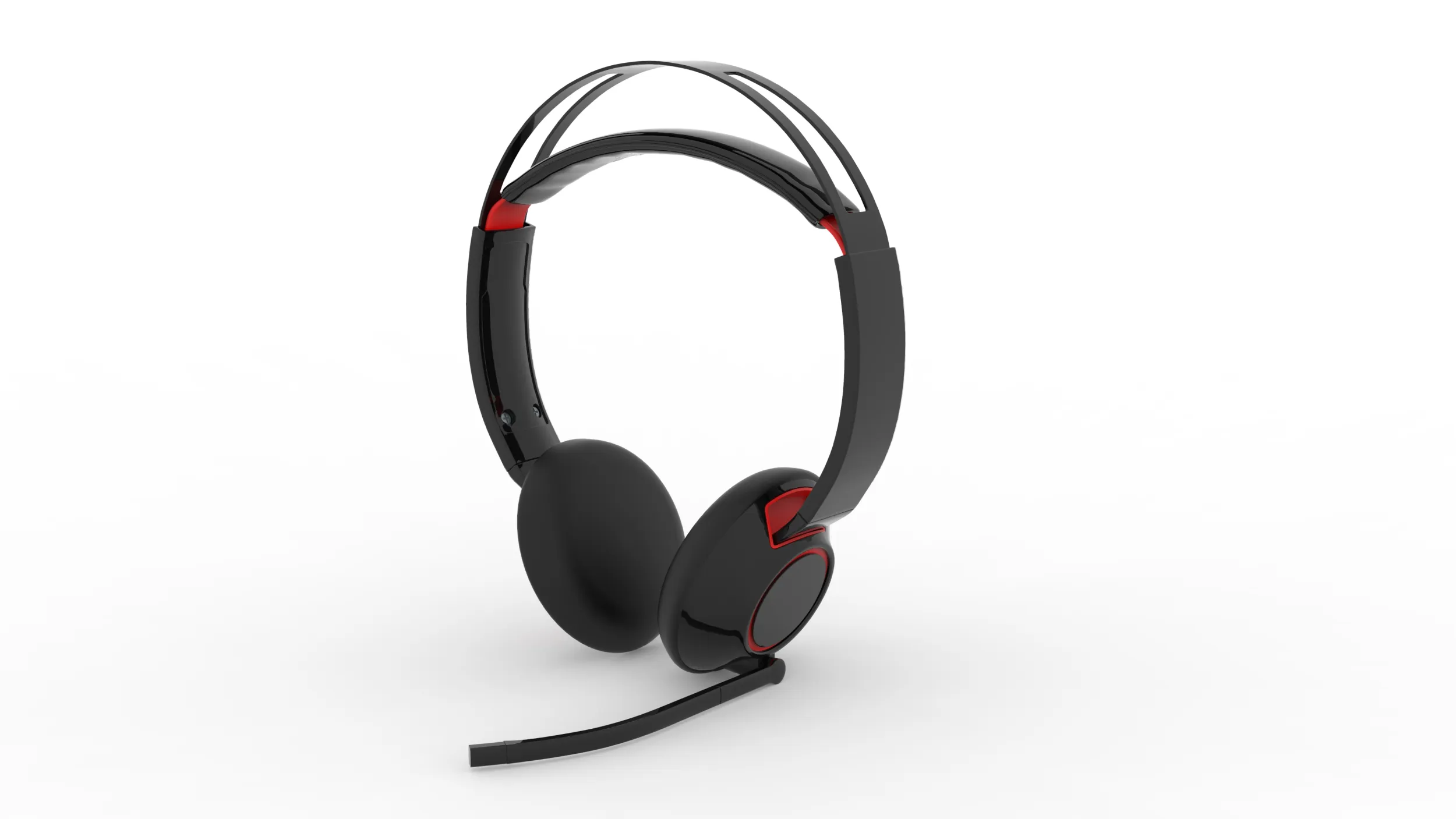 Headphone 3D Model .c4d .max .obj .3ds .fbx .stl .blend 