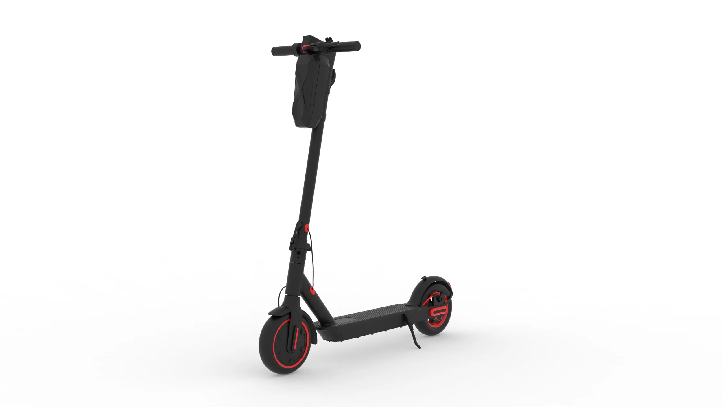 Electric Scooter 3D Model .c4d .max .obj .3ds .fbx .stl .blend 