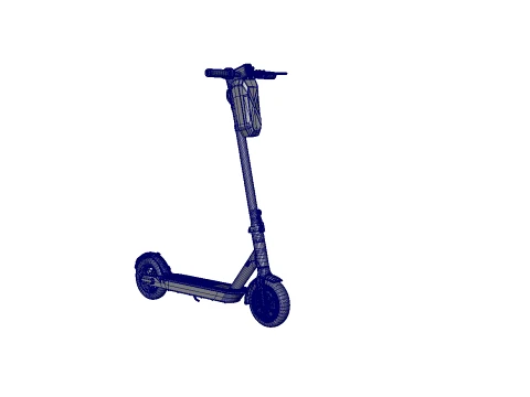Electric Scooter 3D Model