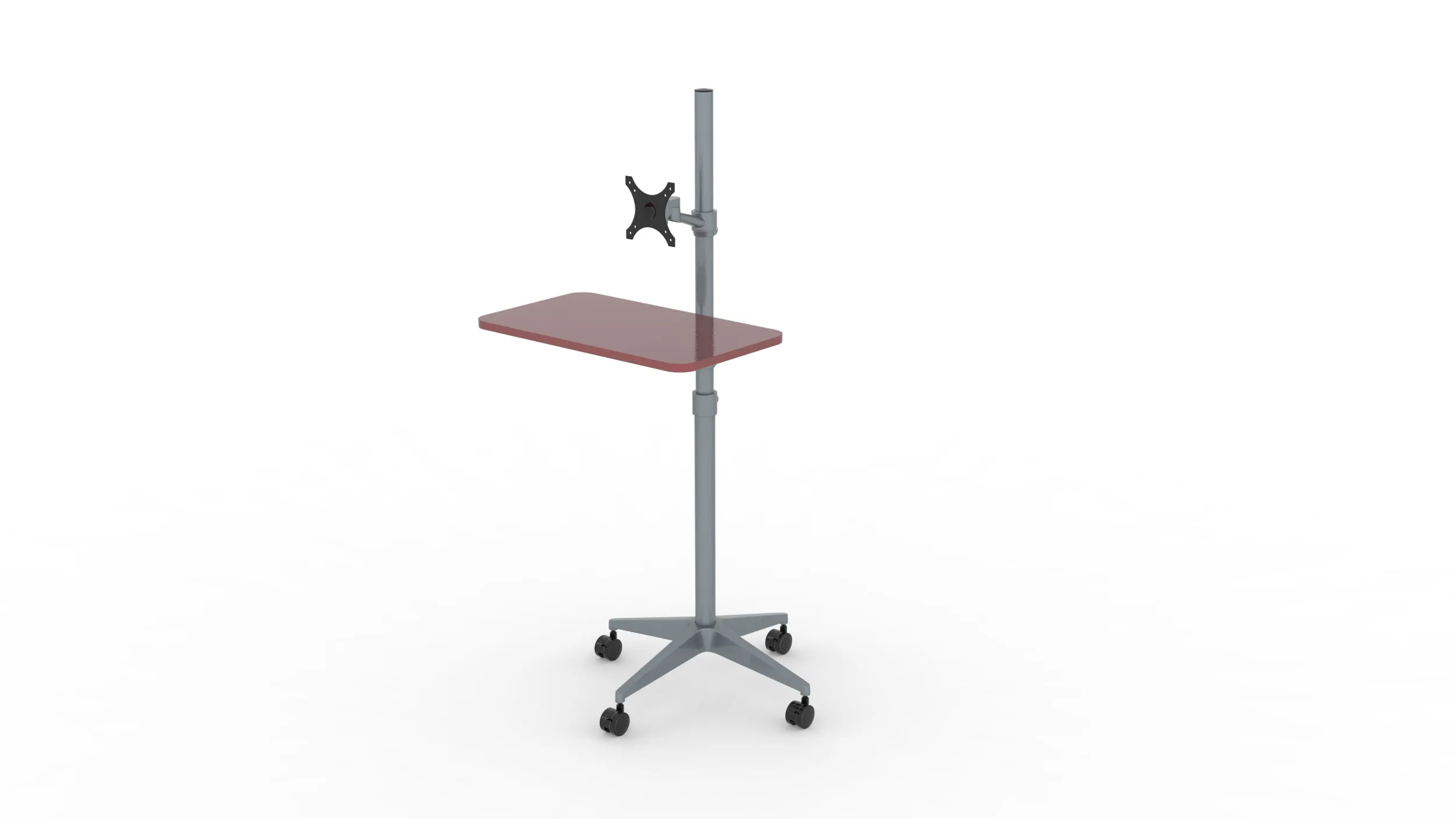 Adjustable Multipurpose Table 3D Model .c4d .max .obj .3ds .fbx .stl .blend 