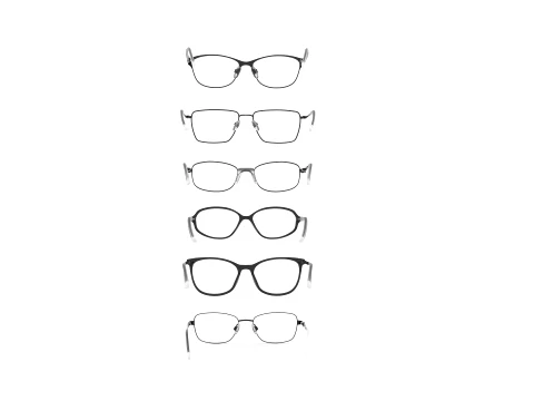 Spectacle collection 3D Model