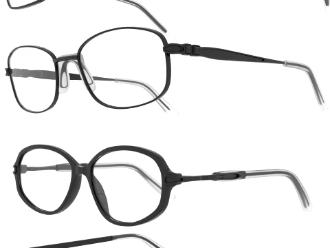 Spectacle collection 3D Model