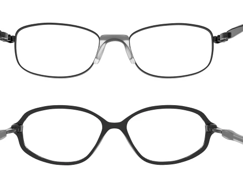 Spectacle collection 3D Model