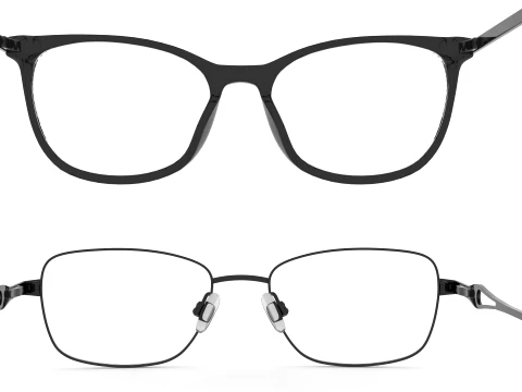 Spectacle collection 3D Model
