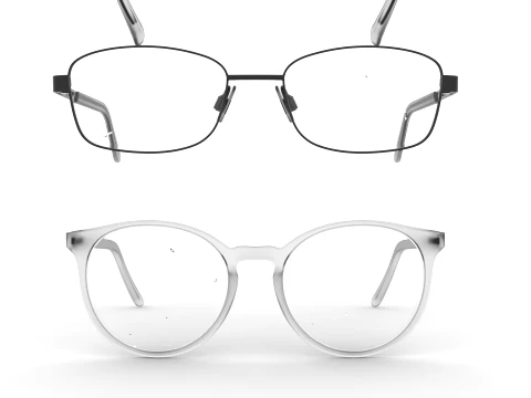 Spectacle collection 3D Model