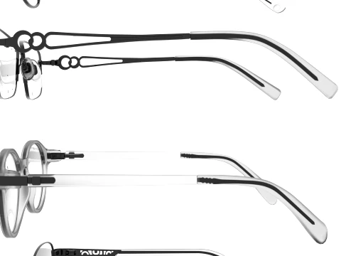 Spectacle collection 3D Model