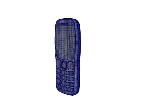 Keypad Mobile 3D Model