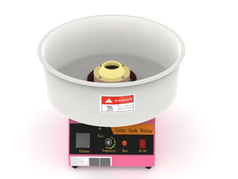 Cotton Candy Machine 3D Model